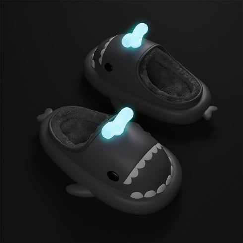 Sharkicks Basic - Musim Dingin, Sandal Hiu Paus Menyembur, Tumit Terbuka